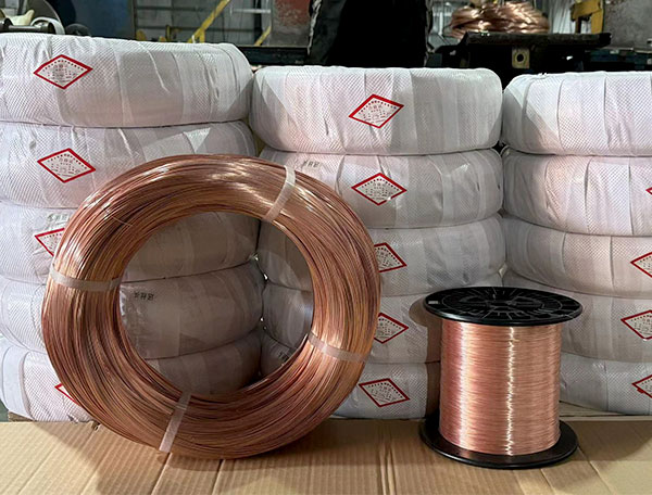Copper-plated welding wire