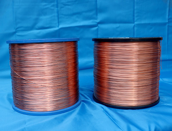 Copper-plated welding wire